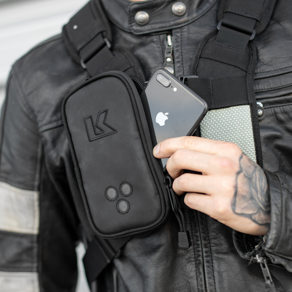 Kriega Harness Pocket XL (rechter Reißverschluss)