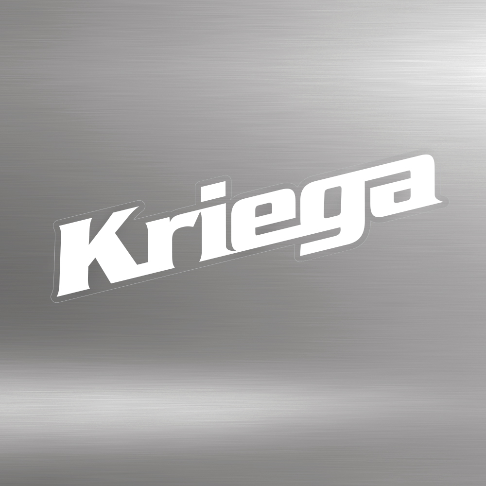 Kriega Aufkleber weiss